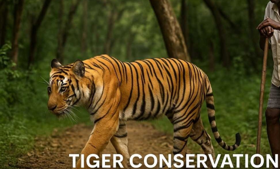 Tiger Conservation Strengthens Farming, Water And Education In India