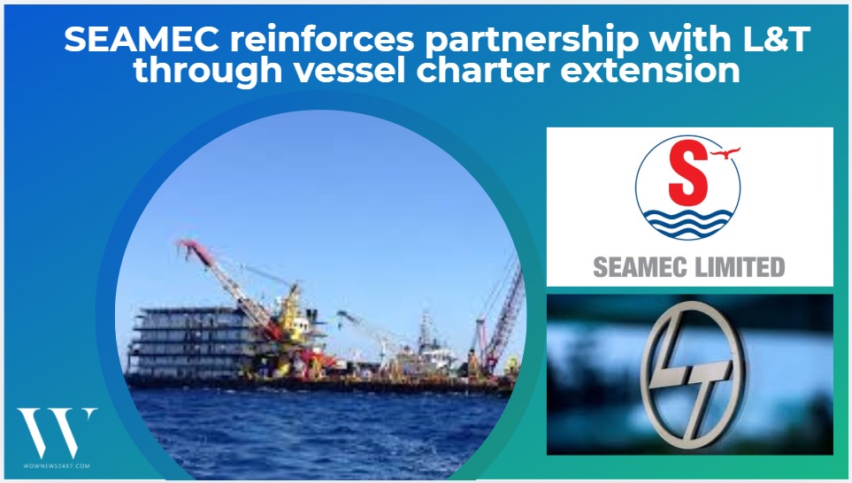 Offshore Vessel “SEAMEC Glorious” Secures Extended Charter Period With Larsen & Toubro