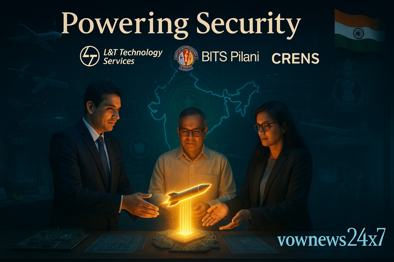 Powering Security: L&T Tech, BITS Pilani & CRENS Ignite Innovation for India’s National Defense