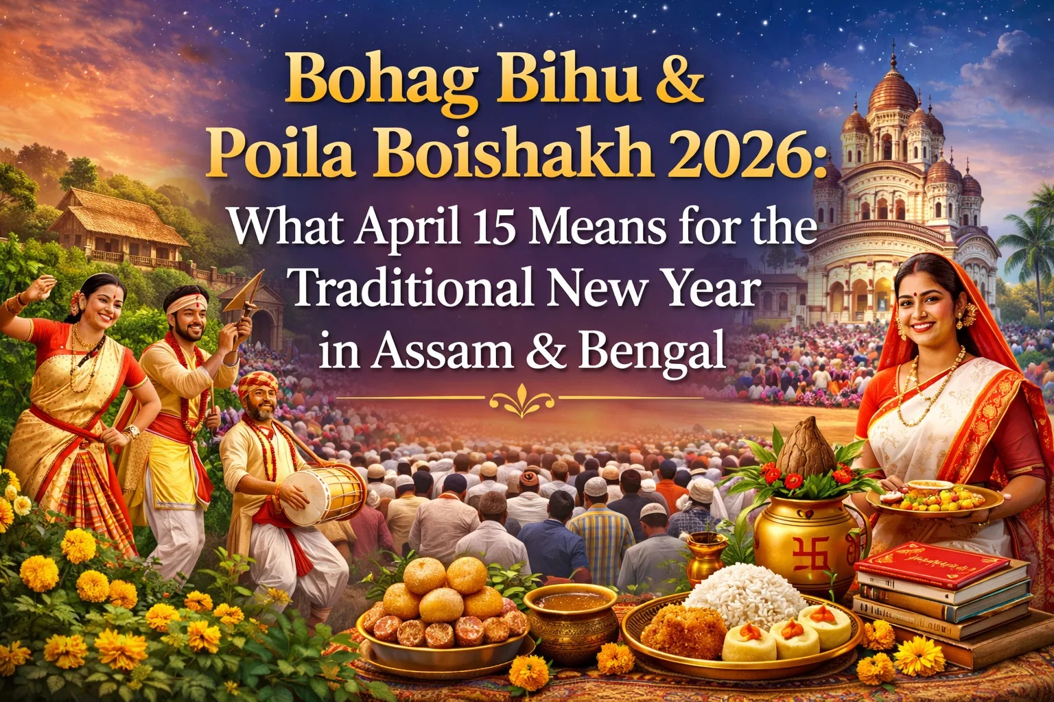 Poila Boisakh, Bohag Bihu, Puthandu, Vishu 2026: Know The Correct Dates For New Year And Harvest Festivals