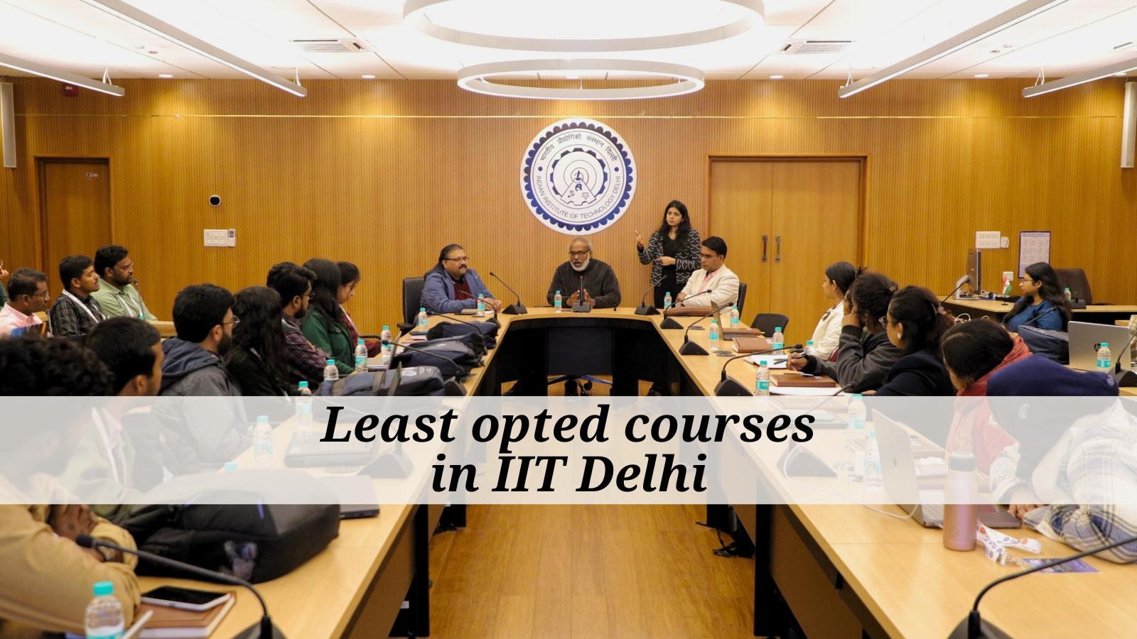 JEE Main 2026: IIT Delhi’s Least Opted Courses Revealed—Design and Aerospace Trail Behind