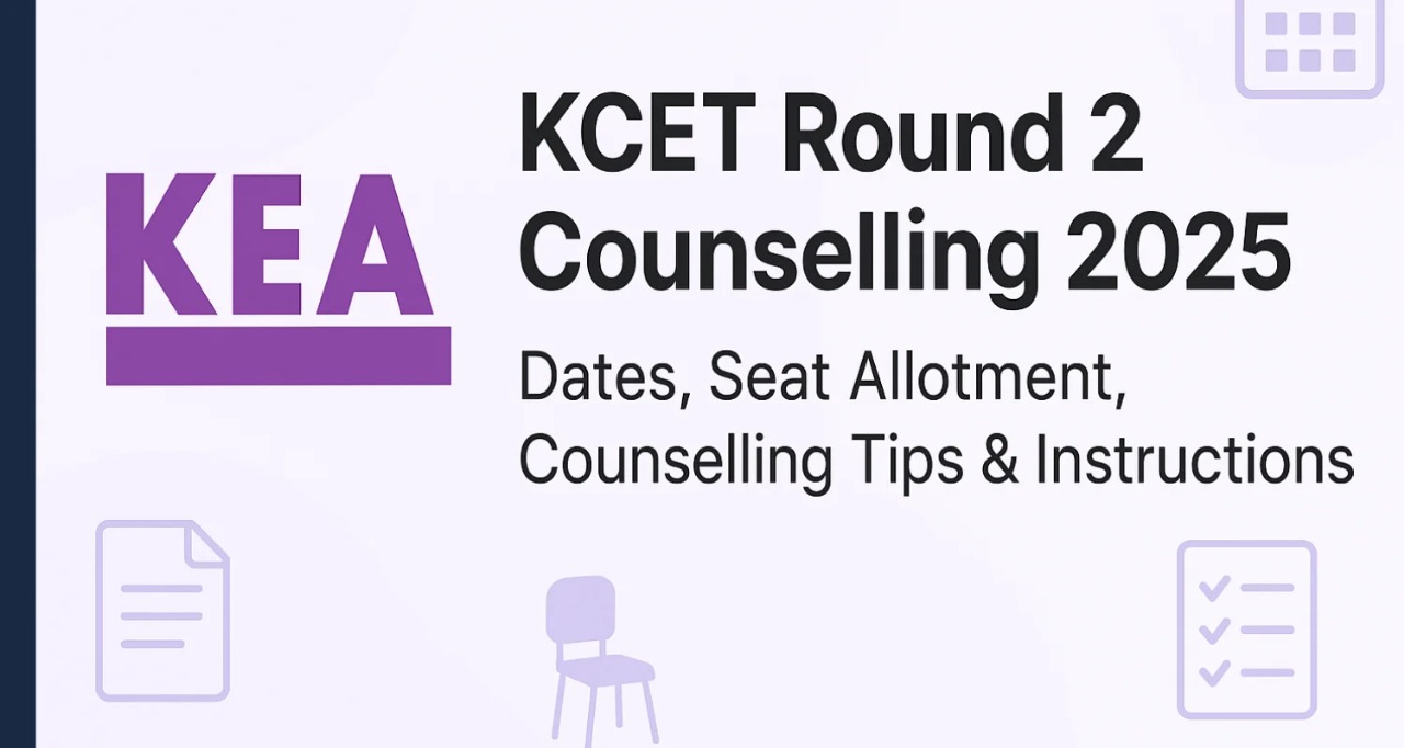 KCET Counselling 2025: Round 2 Mock Seat Allotment Results Declared – A Detailed Guide To Next Steps