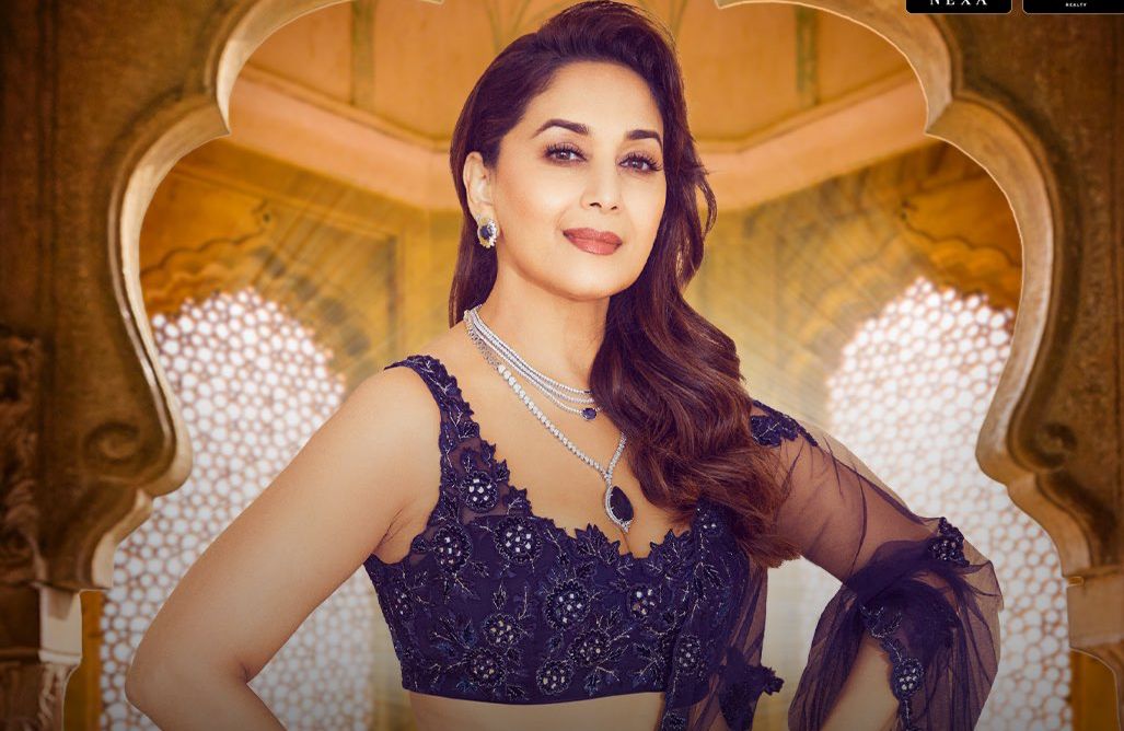 Bollywood Queen Madhuri Dixit Lands in Jaipur for IIFA Awards Extravaganza