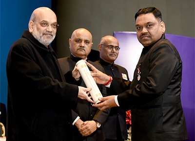 Champion of Justice: IPS Amit Kumar Receives President's Police Medal for Extraordinary Service