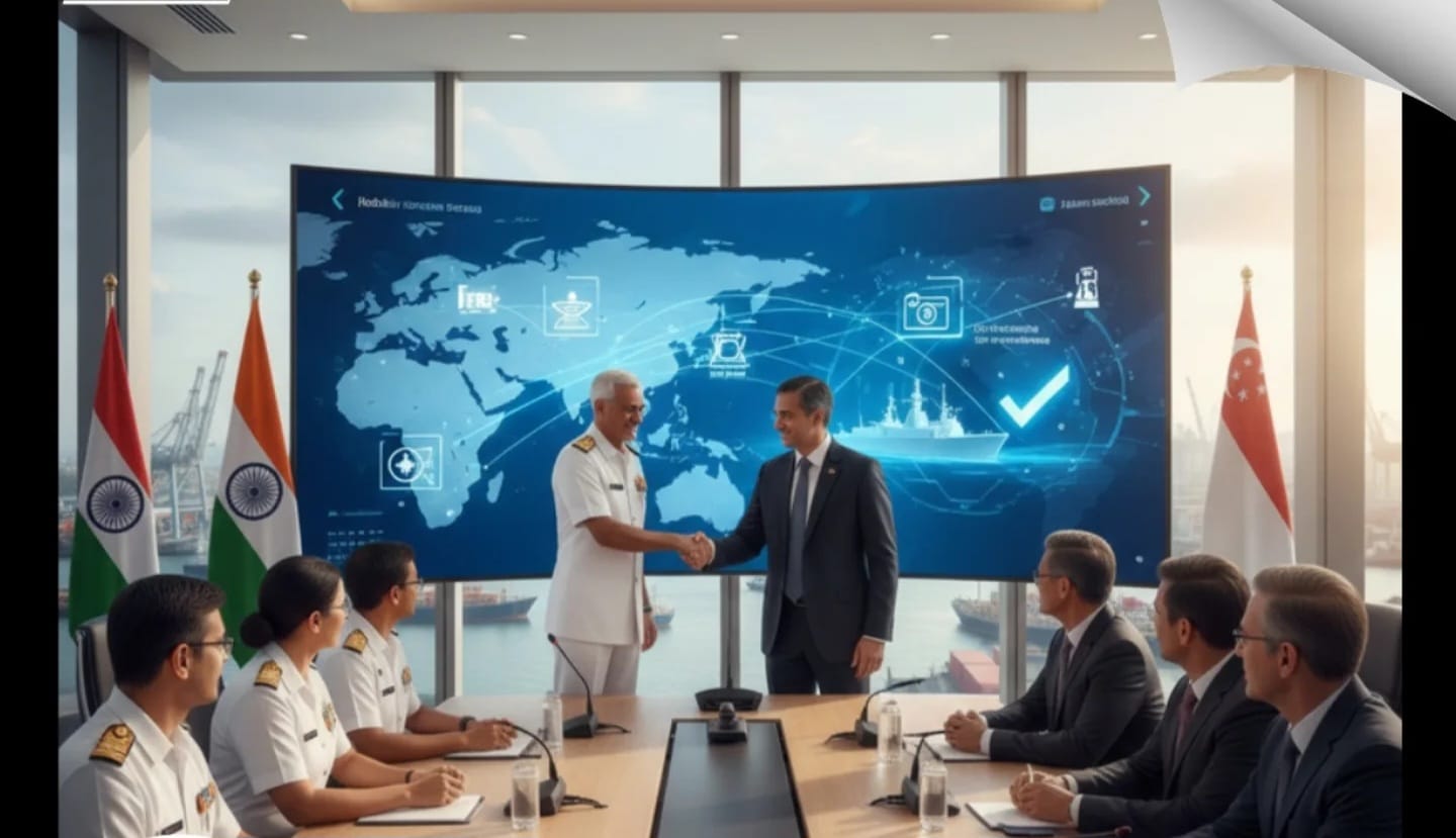 Maritime Alliance Anchored: India Deepens Ties With Singapore’s Ship Safety Hub