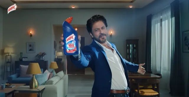 SRK Takes the Throne: Harpic Crowns the King of Bollywood as Lavatory Royalty