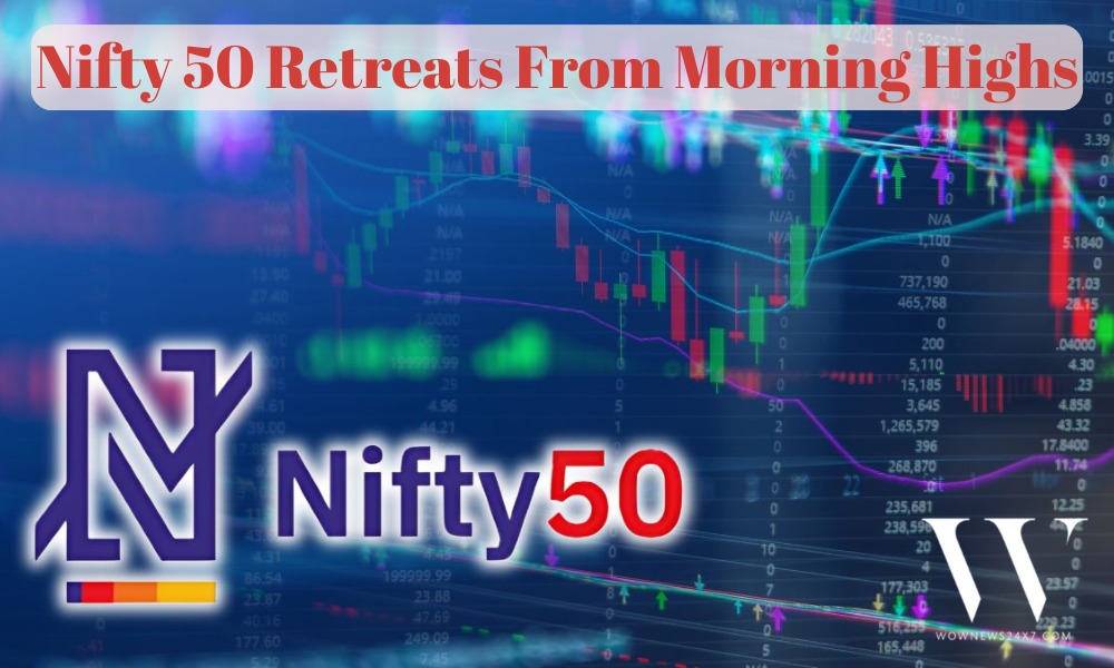 Midday Market Update: Nifty 50 Down 0.05%, Sensex Near 78,092 After Swing