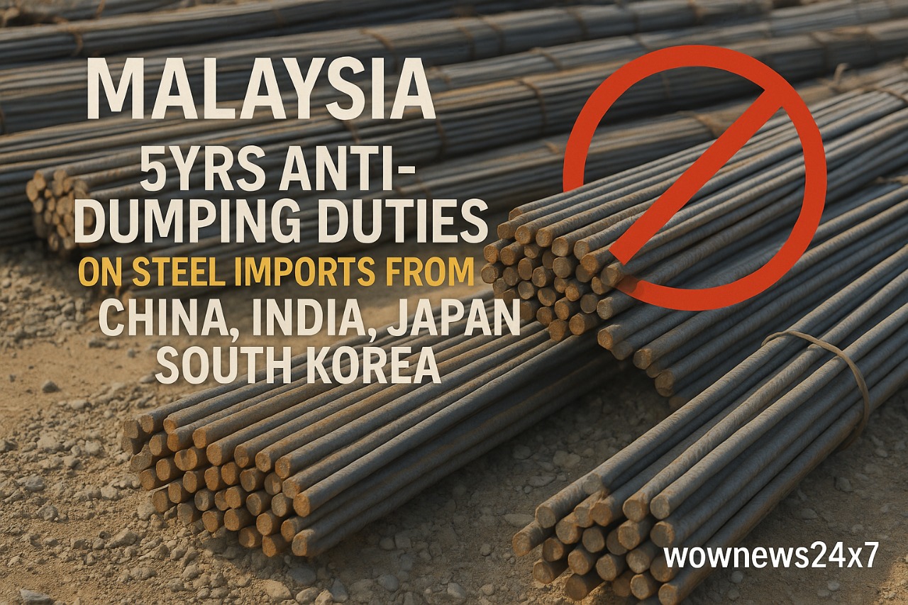 Malaysia Introduces Five-Year Safeguards on Steel Imports from Key Asian Partners
