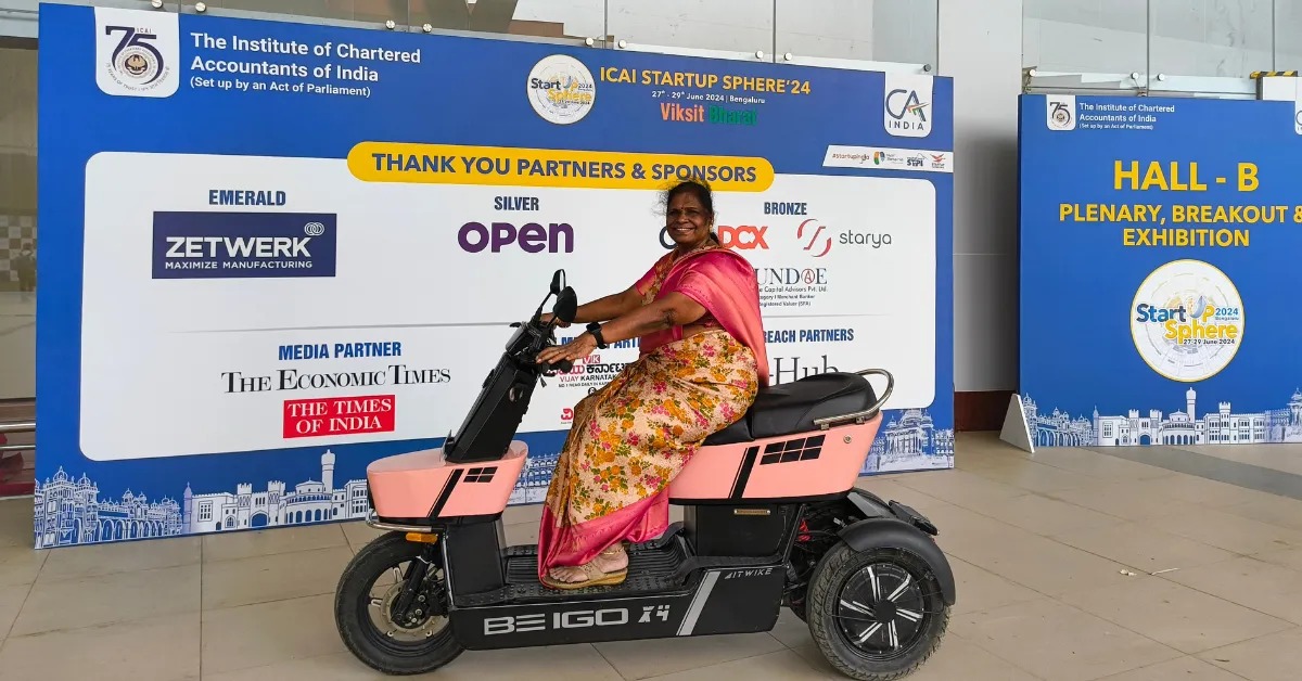 Stability Meets Innovation: Bengaluru Startup’s Game-Changing Electric Trike Unveiled