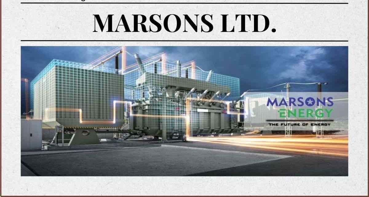 Marsons Ltd Bags ₹9.91 Crore Transformer Supply Order from LC Infra Projects