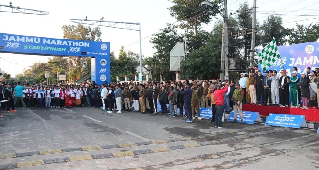 From Dawn to Triumph: Jammu's 'Run for Fun' Marathon Ignites City with 3,000 Strong