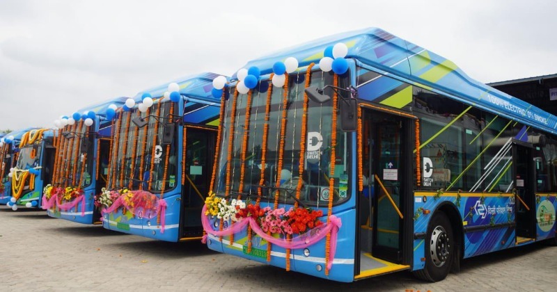 Big Change: Delhi Replaces 2,500 Old Buses with Clean, Green E-Buses