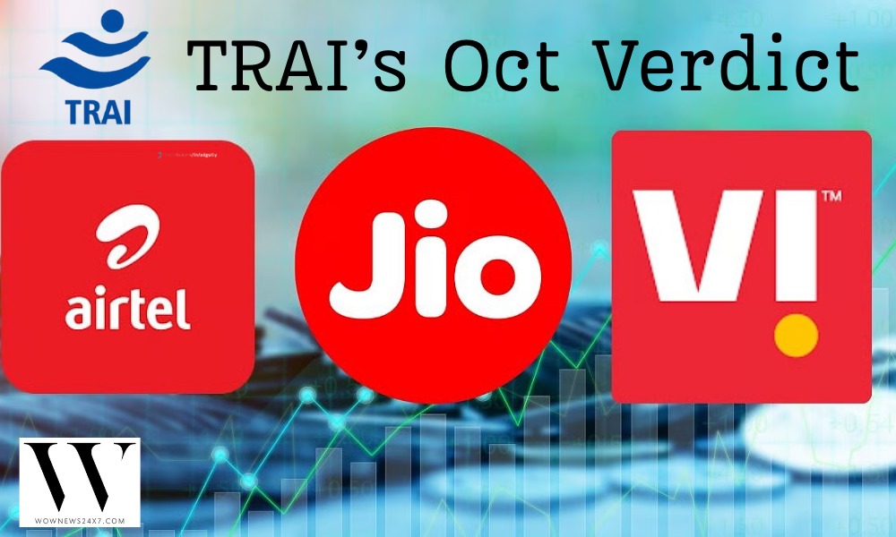 TRAI Oct Tally: Ambani's Jio Grabs 20L Subs, Mittal's Airtel Bags 12.5L Amid VIL's 20.8L Plunge