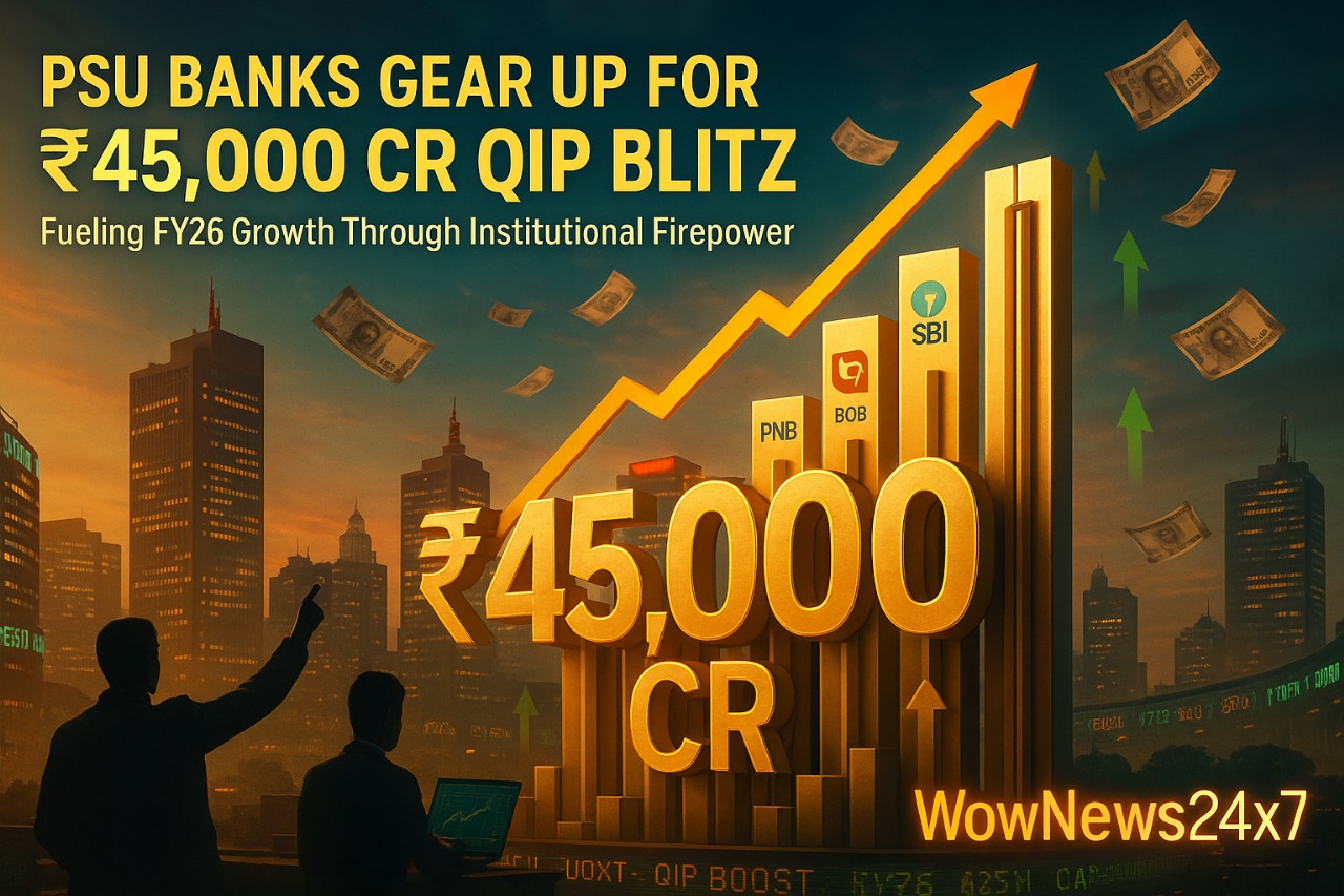 Capital Calling—India’s State Banks Launch ₹5.25B QIP Offensive