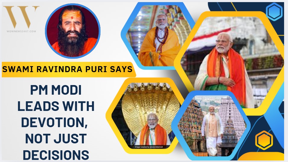 Why Swami Ravindra Puri Says Modi’s Temple Visits Are Unlike Any Other PM’s