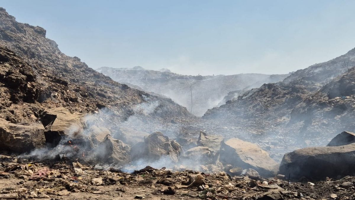 Nagpur Landfill Fire Sparks Health and Environmental Concerns Amid Heatwave