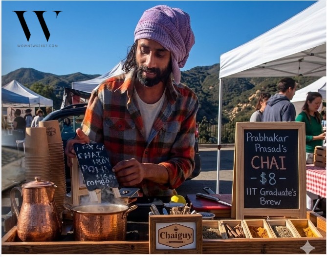 How an IIT Graduate Turned Layoff Into Opportunity With $8 Chai Business in LA