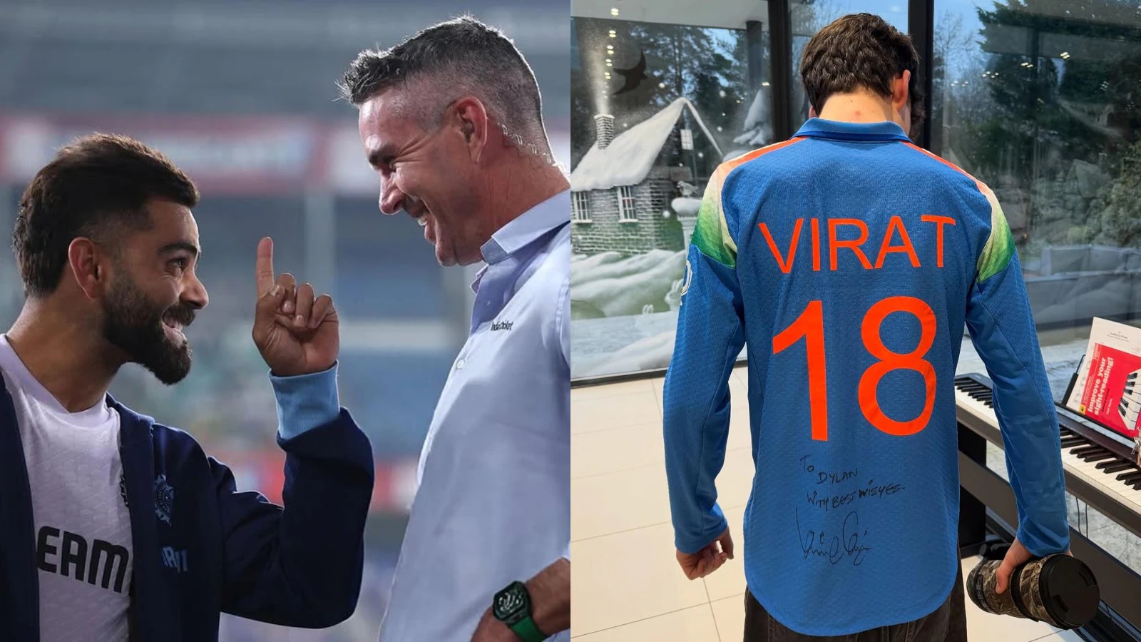 Virat Kohli Gifts Signed Jersey to Kevin Pietersen's Son, Fans Adore Social Media Post