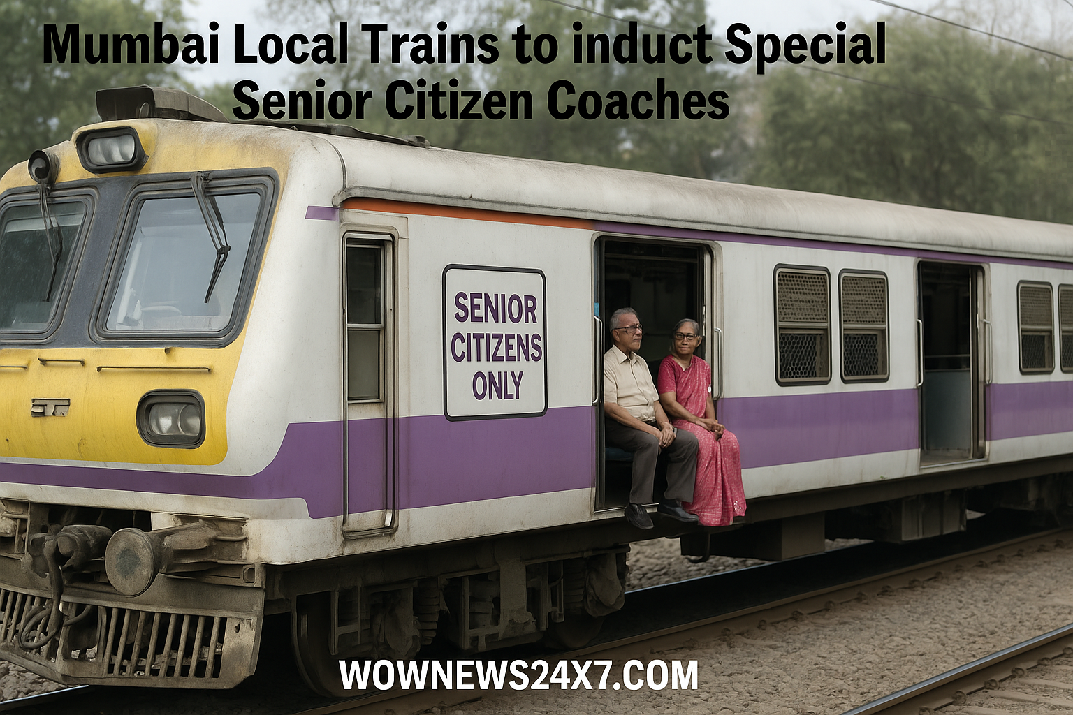 Silver Seats, Golden Move: Mumbai Trains to Prioritize Elderly Commuters
