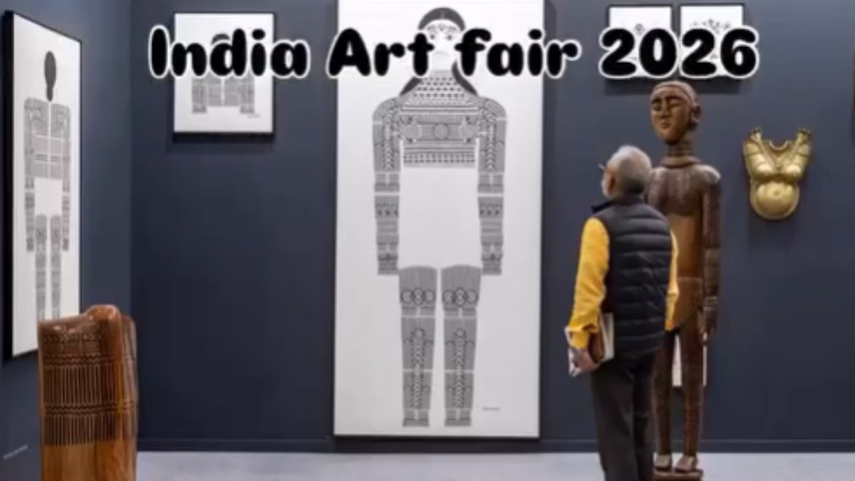 India Art Fair 2026: Artists Explore Fusion of Kinetic Sculptures and AI Rituals