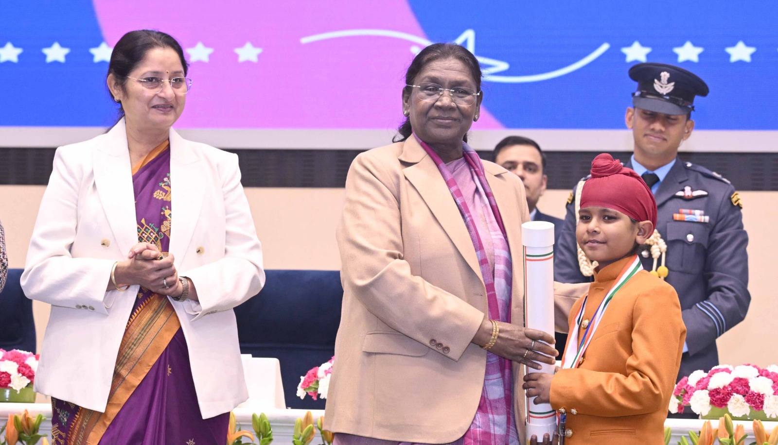 President Murmu Honours 20 Young Achievers With Pradhan Mantri Rashtriya Bal Puraskar 2025