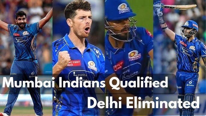 Wankhede Wonders: Mumbai Soar, Delhi Shown the Door