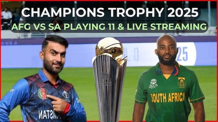 South Africa Wins Toss, Opts to Bat Against Afghanistan in Exciting 3rd Clash of Champions Trophy 2025