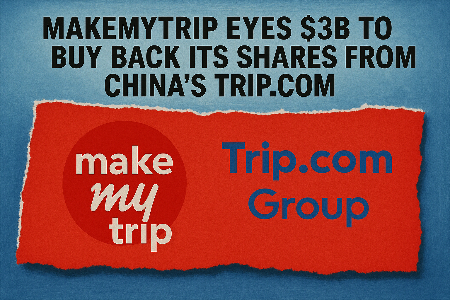 Flight Control: MakeMyTrip Buys Back Power from Trip.com in $3B Deal