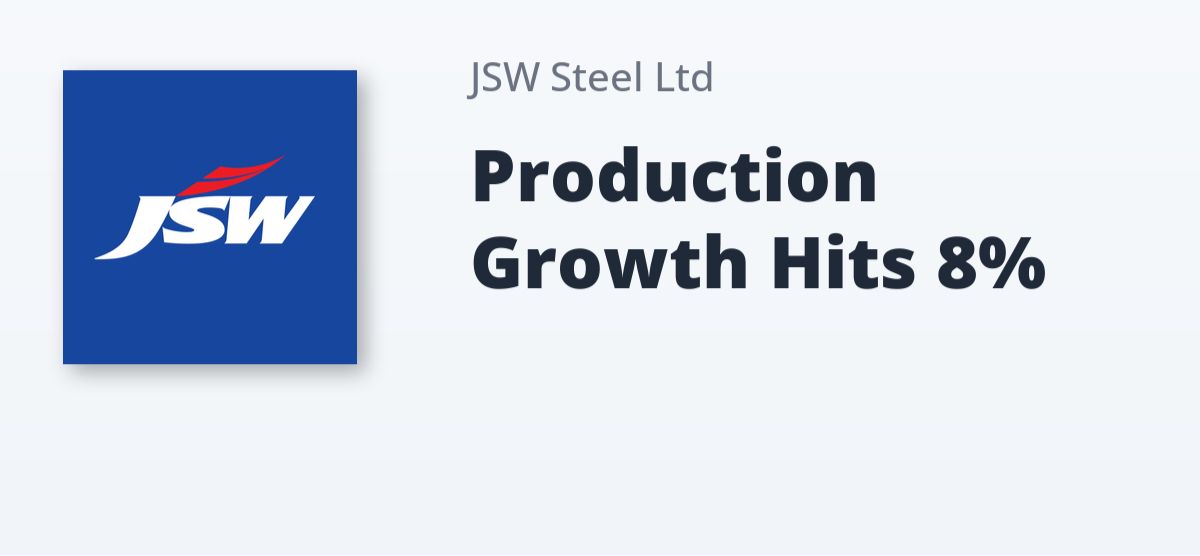 JSW Steel Reports Robust FY26 Production Growth