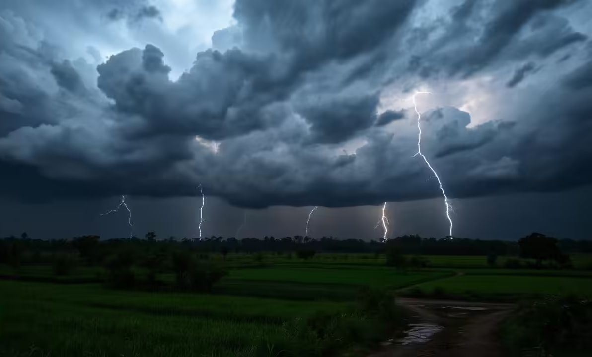 Thunder Rolls Over Northeast: IMD Warns Of Lightning, Gusty Winds And Storms