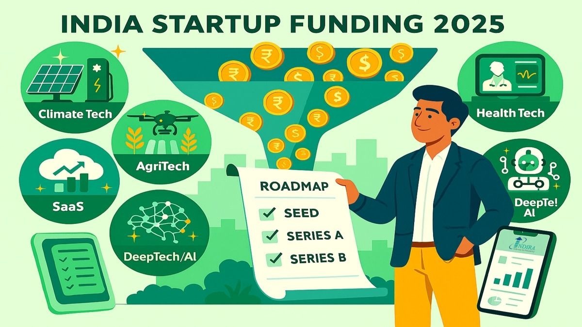 India Startup Funding: DeepTech Gains Momentum Despite 15% Dip