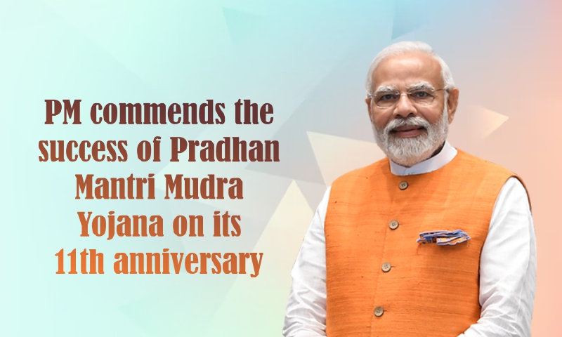 PM Modi Celebrates 11 Years Of Mudra Yojana Empowering Small Businesses