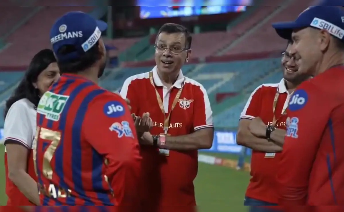 Sanjiv Goenka Denies Rift Reports With Rishabh Pant At LSG