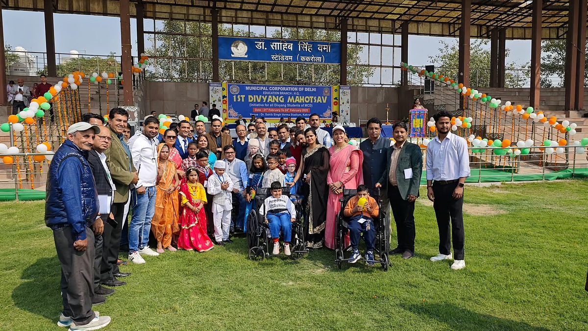 Empowering Divyang Children: MCD's Inclusive Celebrations at Eyecatching Event with Over 1,300 Participants