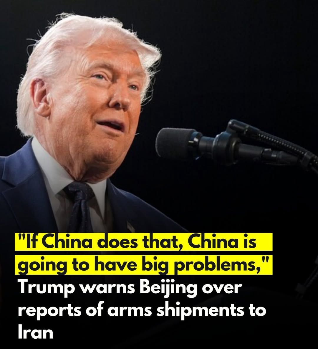 Trump Warns China Of ‘Big Problems’ As Russia And Beijing Eye Iran Links