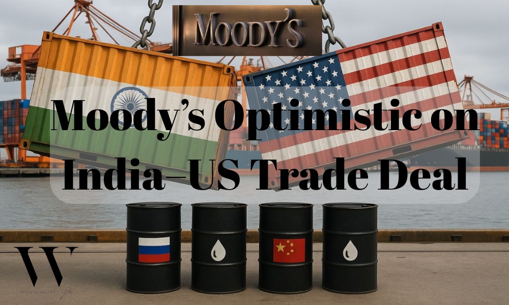 Moody's Views India-US Trade Deal: Tariff Relief Boosts Exports, Phased Russia Oil Shift Balances Inflation Risks