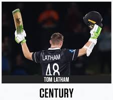 Tom Latham's Ton Powers New Zealand to 270/4 in ICC Champions Trophy Opener