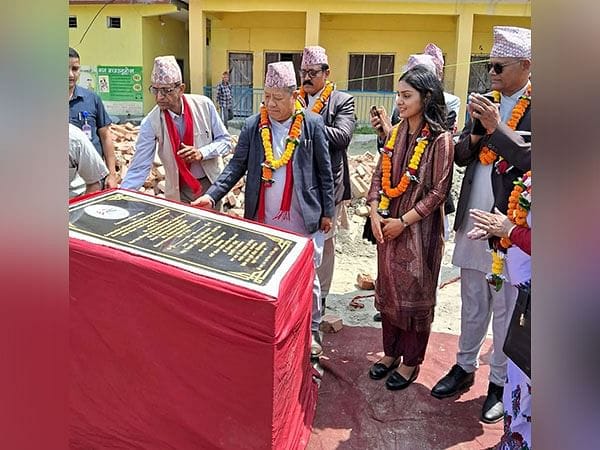 India and Nepal Cement Ties: Foundation Stone Laid for New School in Morang